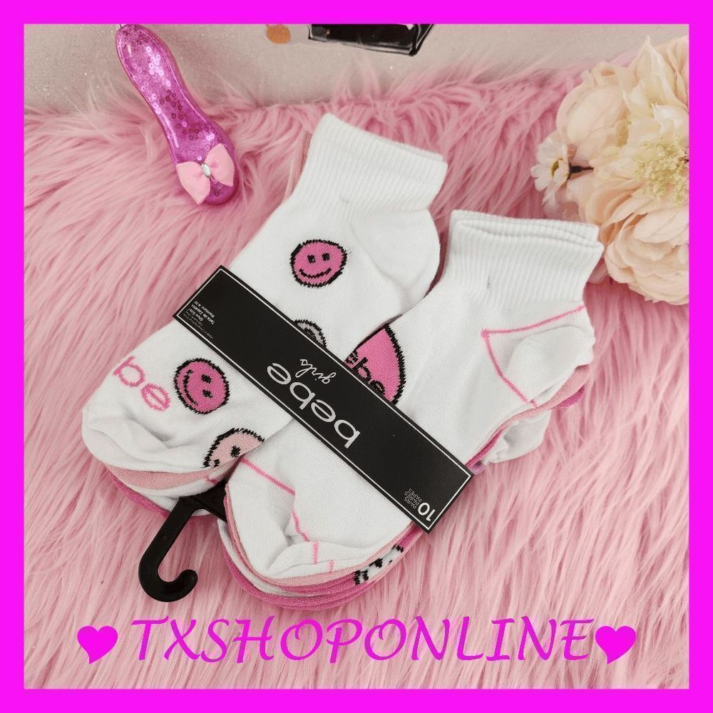 💗🧦{Bebe} girls 10 pack socks🧦💗 NWT